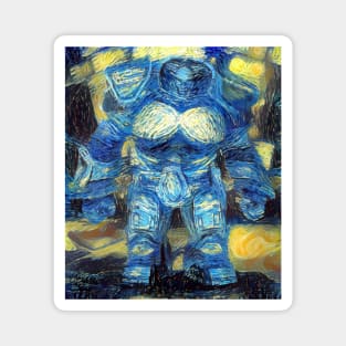 Dragon Age Origins Golem Starry Night Magnet