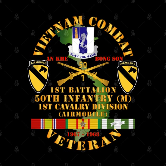 Vietnam Combat Veteran w 1st Bn - 50th Inf - 1st Cav Div 1967-1968 by twix123844