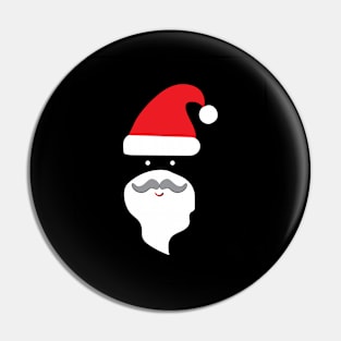 Christmas Santa design Pin