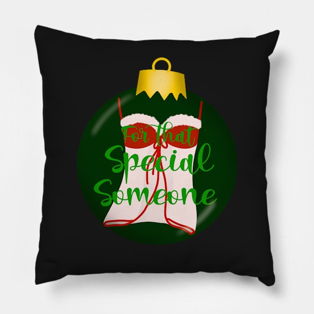 Elf Ornament 4 Pillow by Rosiethekitty13