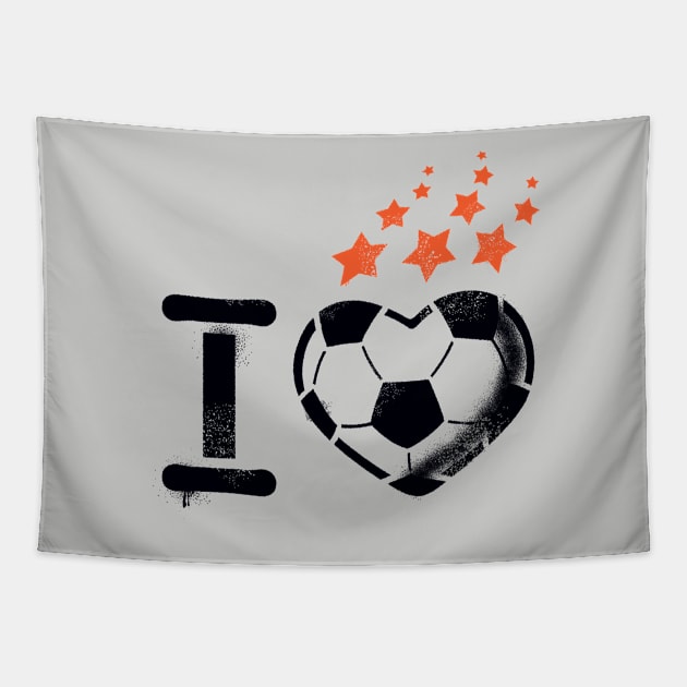 I love football Tapestry by MrMaster