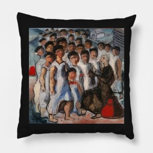 catechesis 1941 - Candido Portinari Pillow