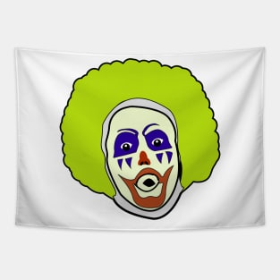 Doink the Clown Drawing Tapestry