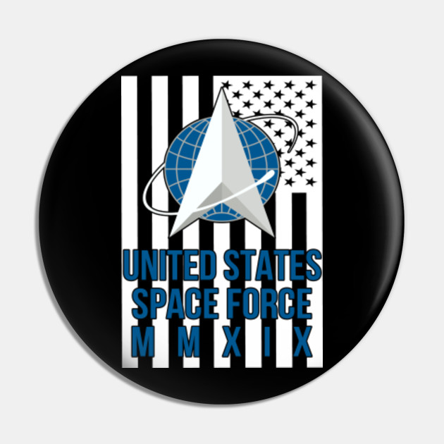 Us Space Force Flag New Usa Space Force Flag Us Space Force Flag Pin Teepublic