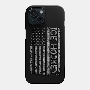 American Flag Ice Hockey Player Coach And Team For Men Women Phone Case