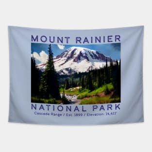 Mount Rainier National Park, State of Washington Tapestry