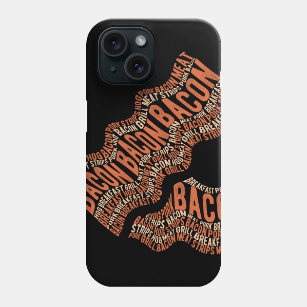 Cool Funny Bacon Lover Phone Case by DnB