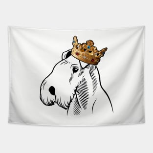 Lakeland Terrier Dog King Queen Wearing Crown Tapestry