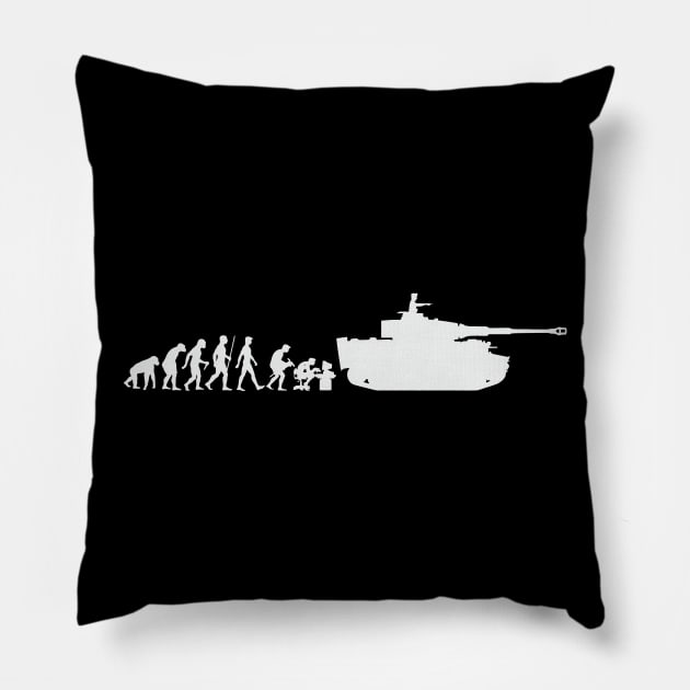 Tank evolution Pz-VI Tiger Pillow by FAawRay