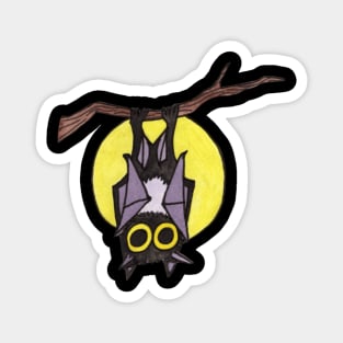 Cute Wide Eyed Bat Magnet