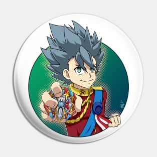 Xhan / Xavier Bogard from Beyblade Burst Pin