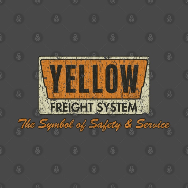 Yellow Freight Symbol of Safety 1968 by JCD666