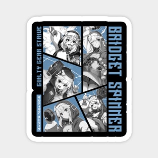 Bridget Guilty Gear Strive Magnet for Sale by swamitsunami