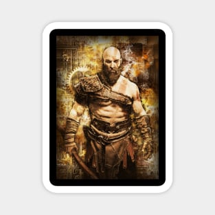 Kratos steampunk Magnet