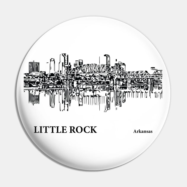 Little Rock - Arkansas Pin by Lakeric