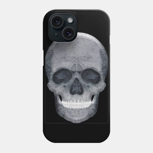 Abstract Skull Phone Case by Ancello