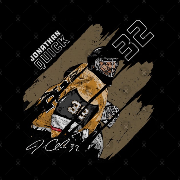 Jonathan Quick Vegas Stripes by lavonneroberson