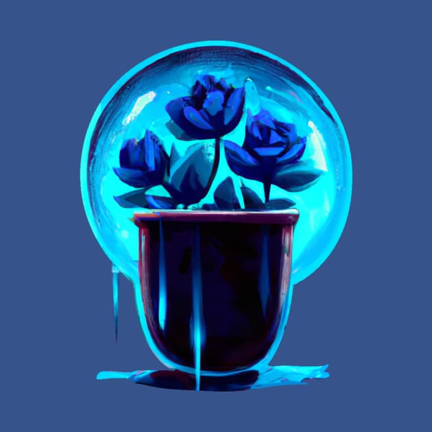 Blue Roses by MellowGroove