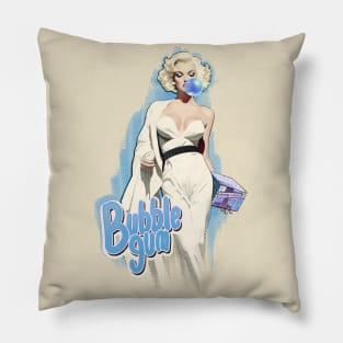 Bubblegum Woman Pillow