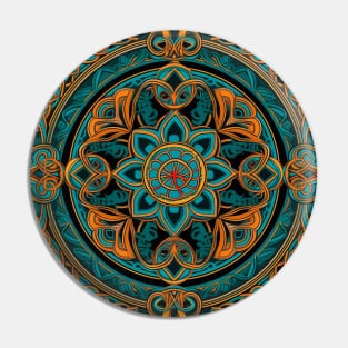 Radiant Reflections: Illuminate Your Space with Mandala Art Pin