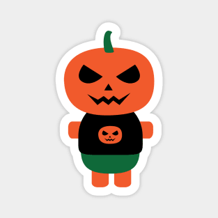 Scary Pumpkin Magnet