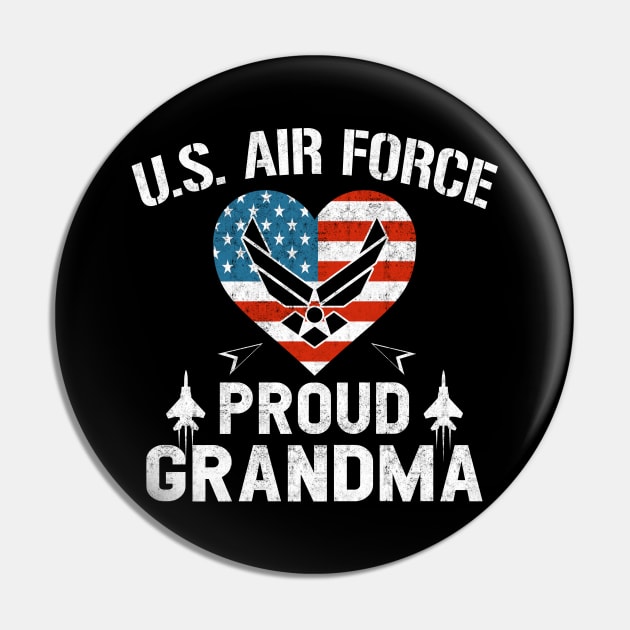 Proud Air Force Grandma USAF Pin by Otis Patrick