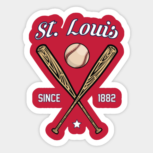 St Louis Cardinals Establishment Baseball St Louis Cardinals Sticker Teepublic