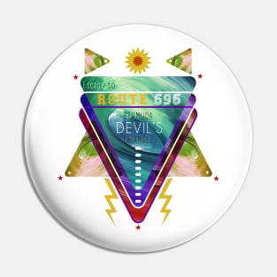 bermuda devil's triangle Pin