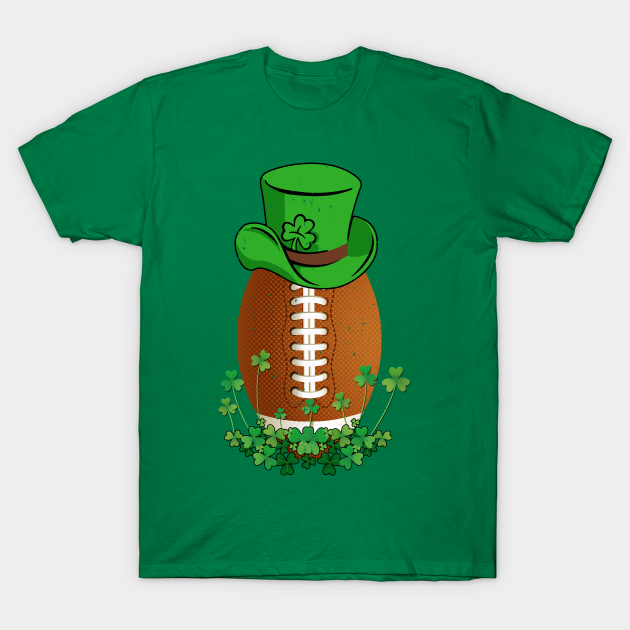 Discover Shamrock Football Leprechaun St Patricks Day - Football St Patricks Day - T-Shirt