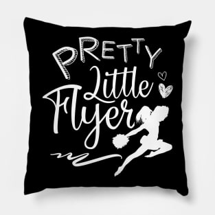 Funny Cheerleader Cheerleading Gift Tee Pretty Little Flyer Pillow