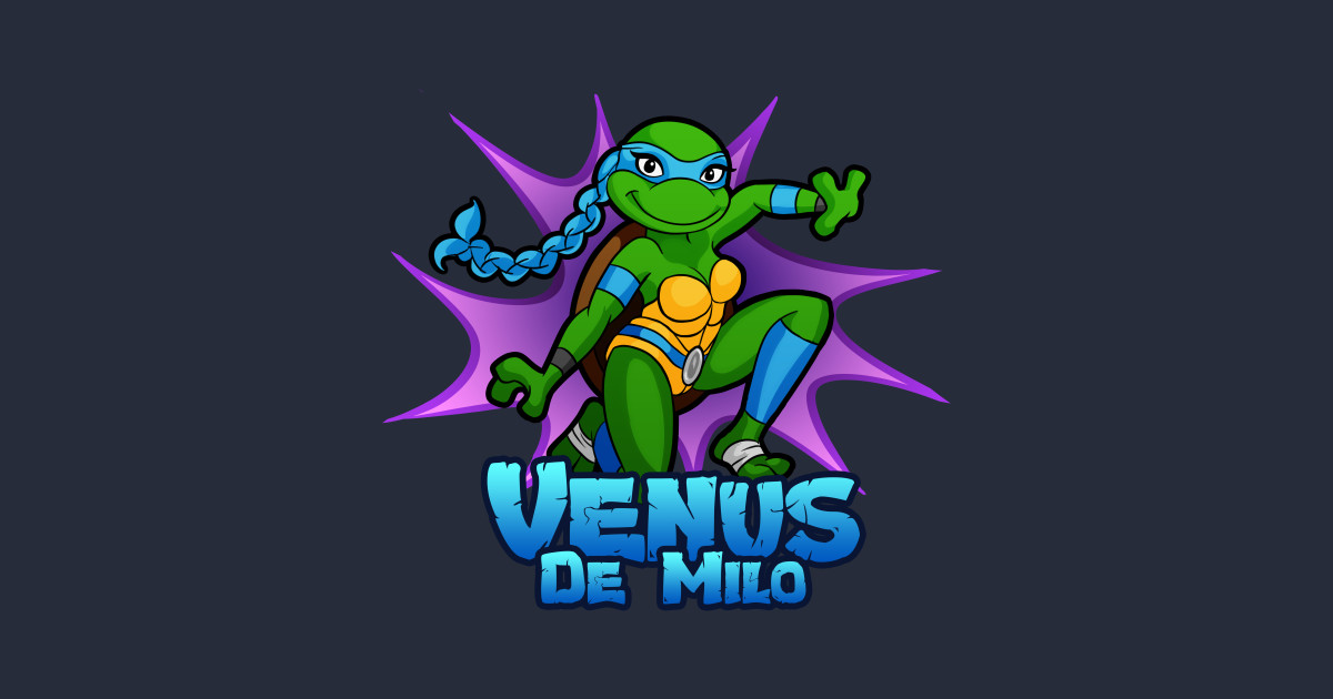 female ninja turtle t