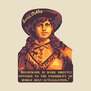 Annie Oakley Portrait and Quote T-Shirt