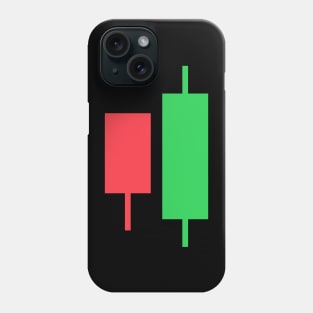 Bullish Engulfing Candlestick Pattern Phone Case