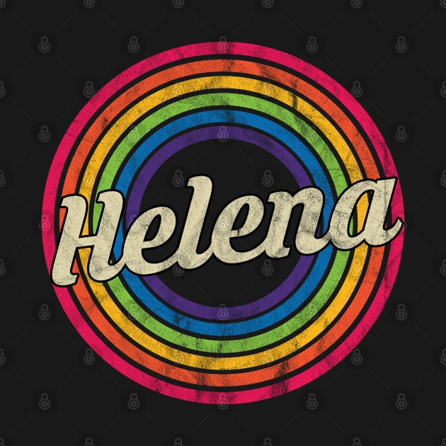 Helena - Retro Rainbow Faded-Style by MaydenArt