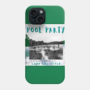 Lake LBJ Ski Vintage Phone Case