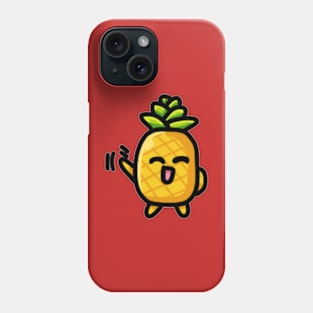 peekaboo pineapple Phone Case