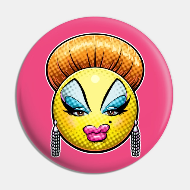 Gaymojis: The Divine Pin by DerryProducts