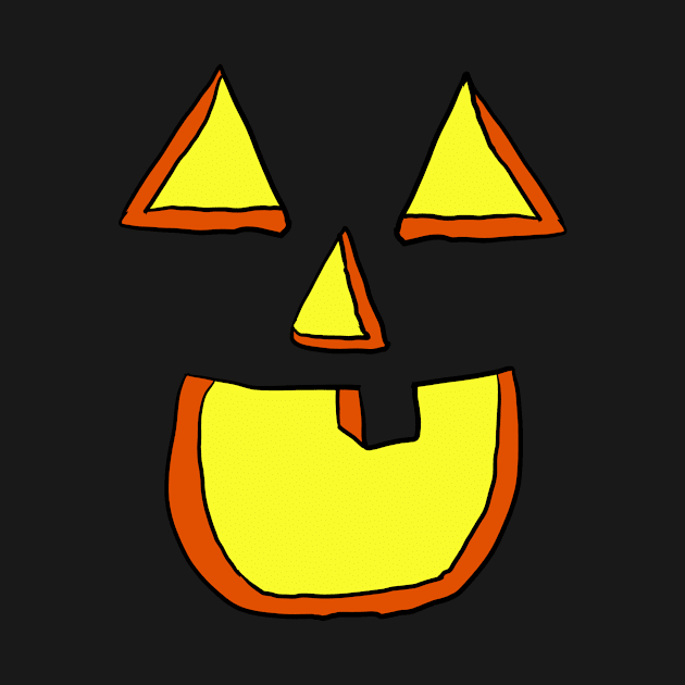 Glowing Jack O'Lantern Face 2 by Eric03091978