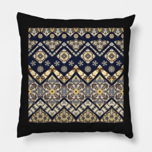 Ethnic patterns in oriental style. Pillow