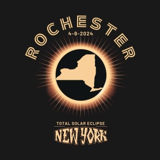 ROCHESTER NEW YORK TOTAL SOLAR ECLIPSE 4-8-2024 T-Shirt