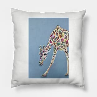 Colourful Giraffe Pillow