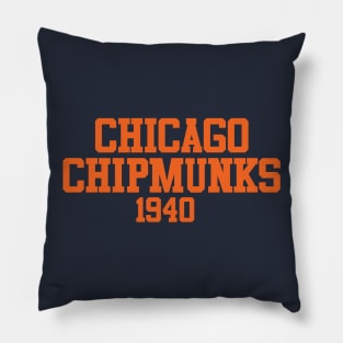 Chicago Chipmunks 1940 Pillow