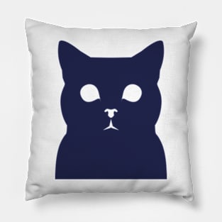 cat sticker Pillow