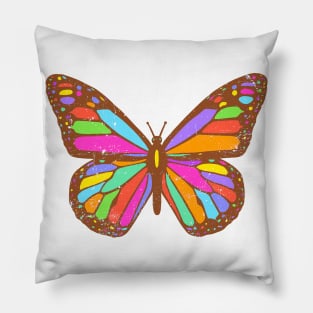 Retro Butterfly Pillow