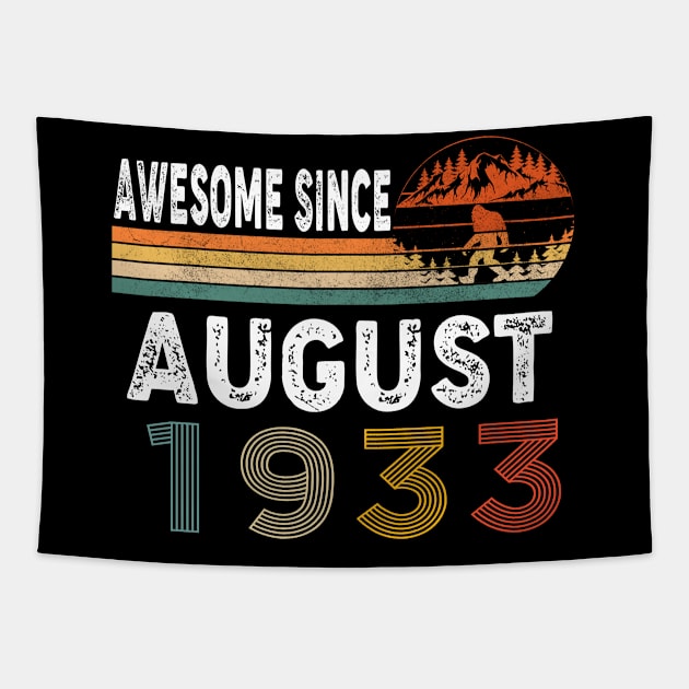 Awesome Since August 1933 Tapestry by ThanhNga