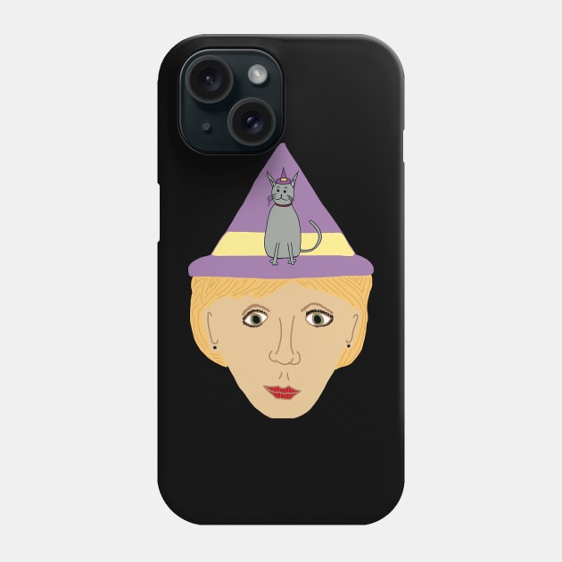 The Good Witch Phone Case by Repeat Candy