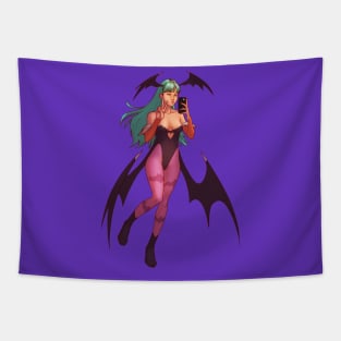 Morrigan Selfie Tapestry