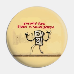 Sound System Pin