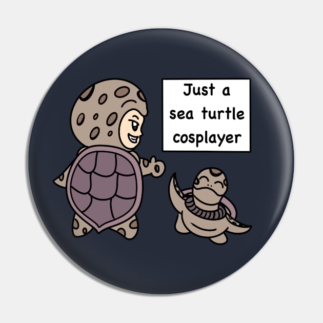 Cartoon sea turtle cosplay Pin by Andrew Hau