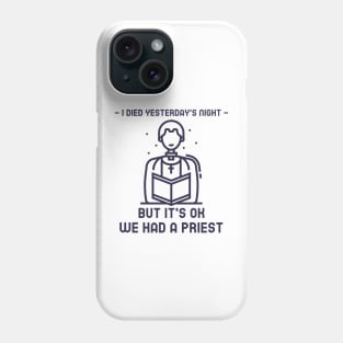 MMORPG Player I Died Last Night Phone Case